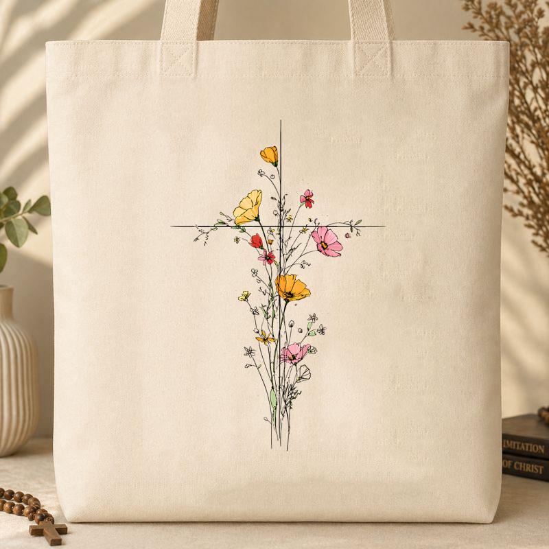Floral Cross 04