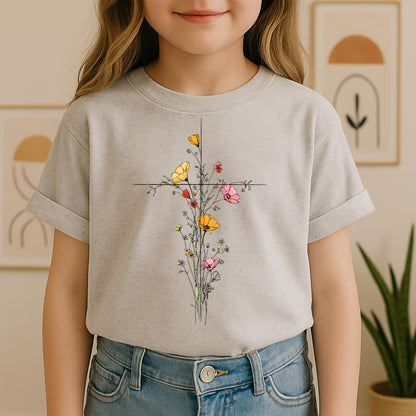 Floral Cross 04