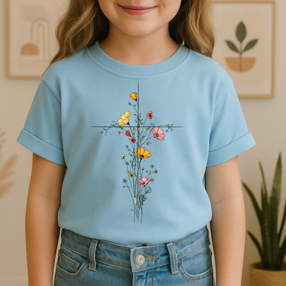 Floral Cross 04