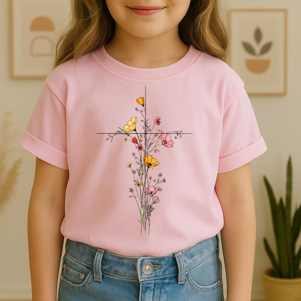 Floral Cross 04