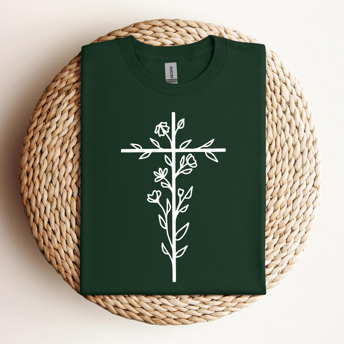 Floral Cross