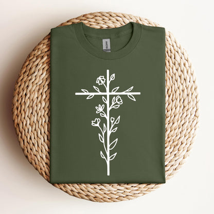 Floral Cross