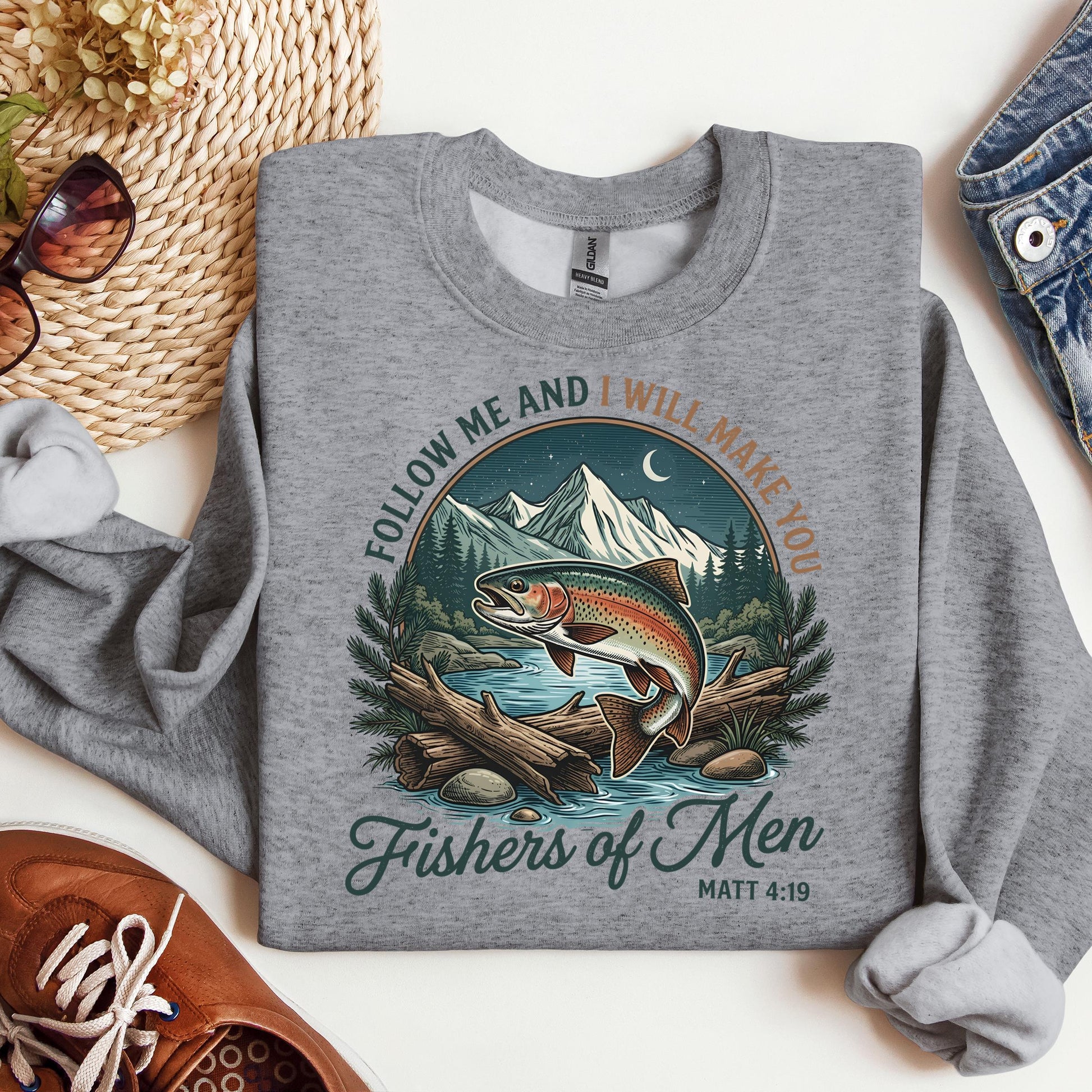 Follow Me And I Will Make You Fishers Of Men Matt 4.19 02