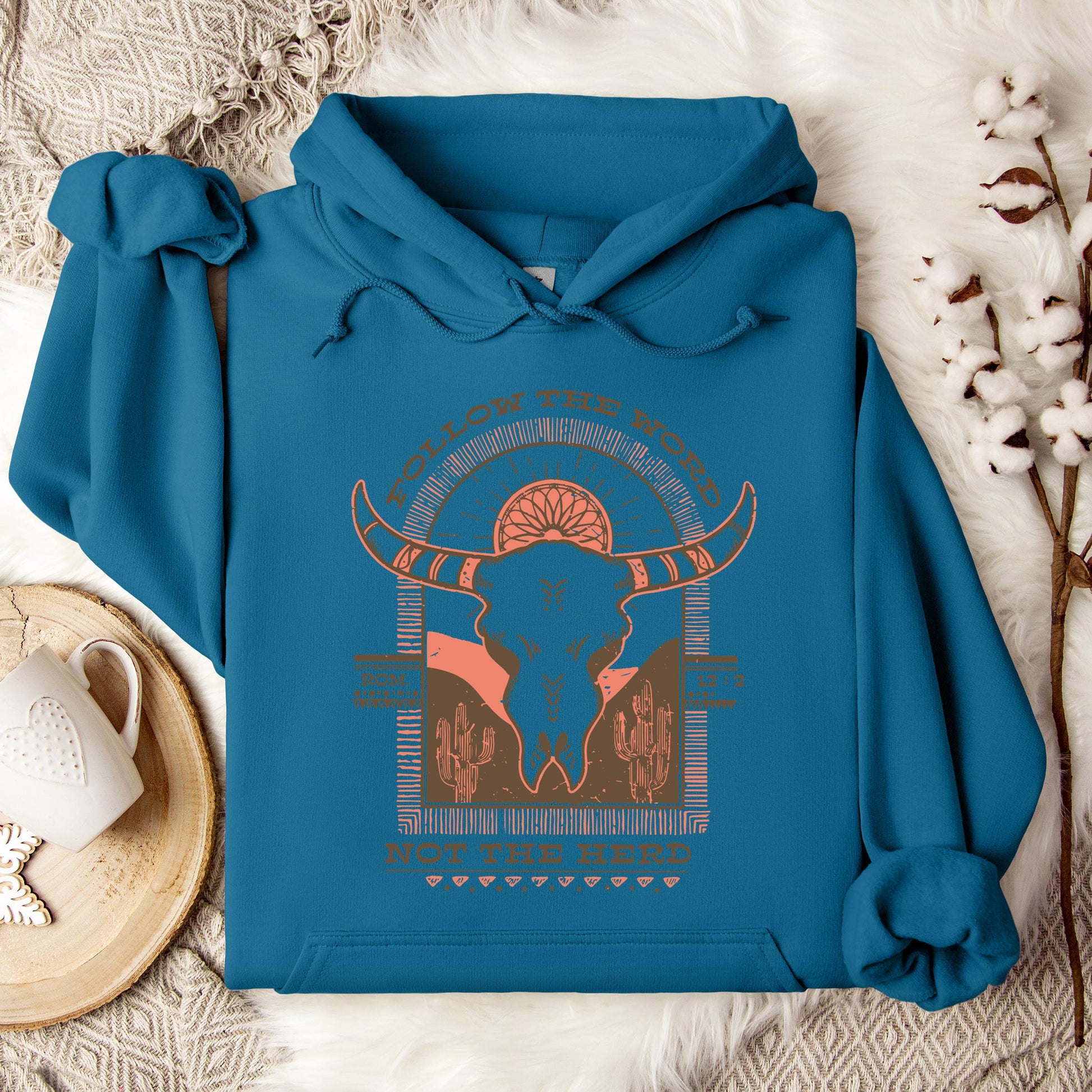 Follow The Word Not The Herd Rom 12.2 Hoodie