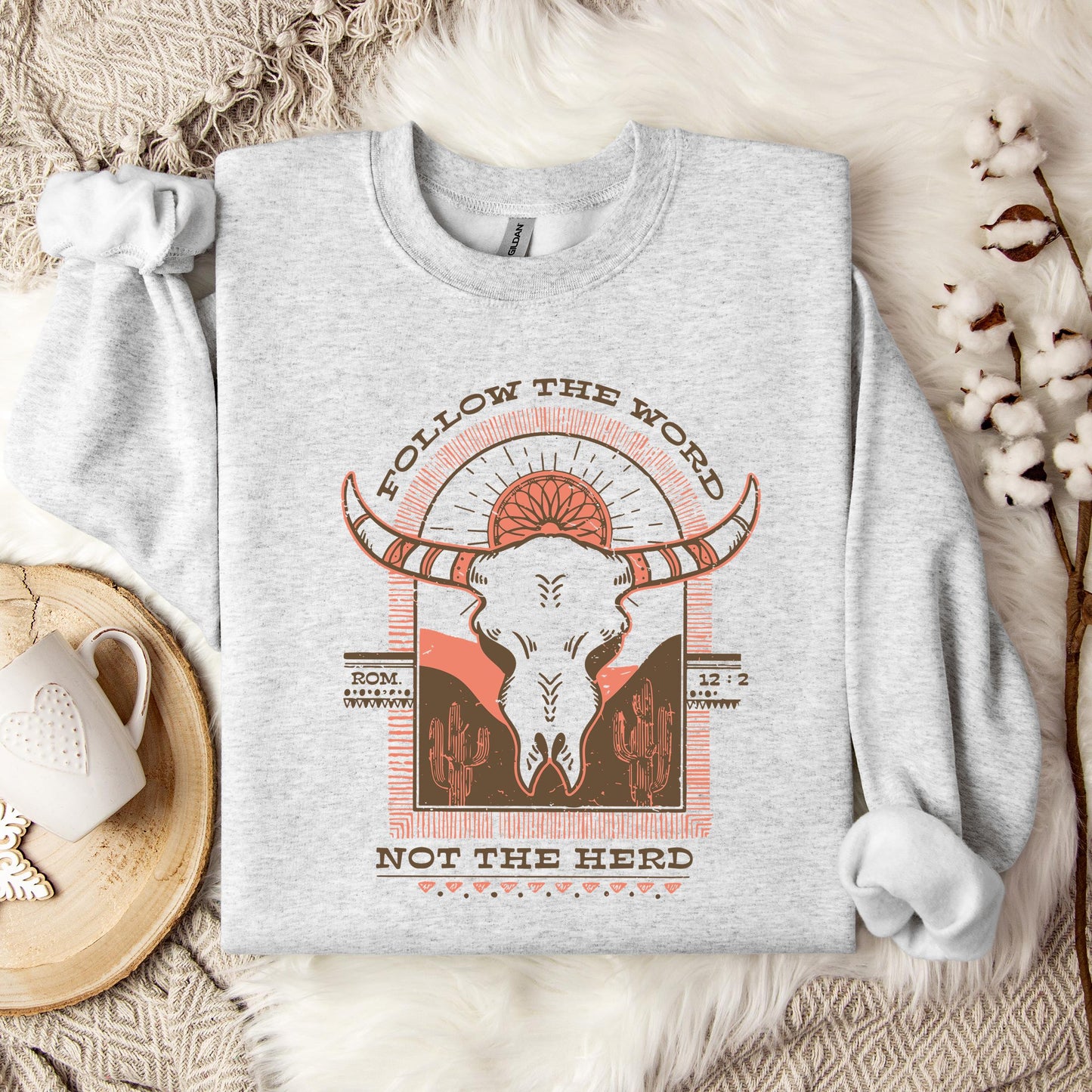 Follow The Word Not The Herd Rom 12.2 Sweatshirt