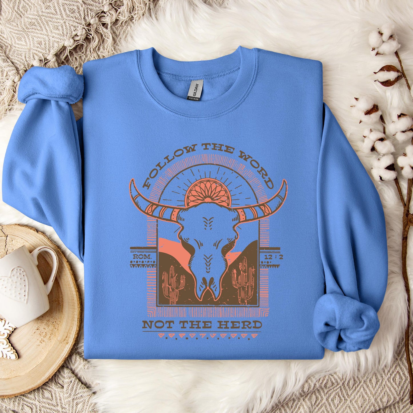 Follow The Word Not The Herd Rom 12.2 Sweatshirt