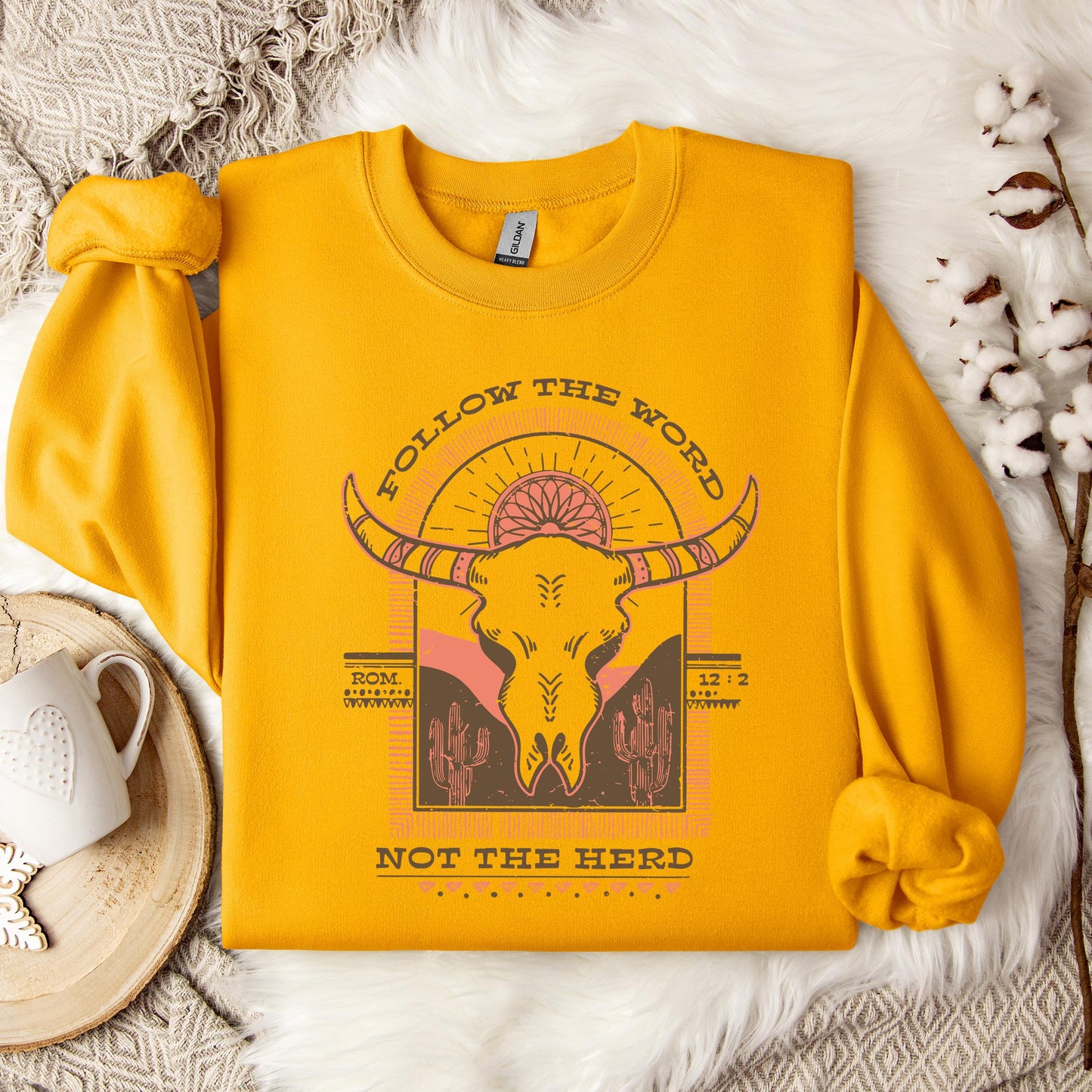 Follow The Word Not The Herd Rom 12.2 Sweatshirt