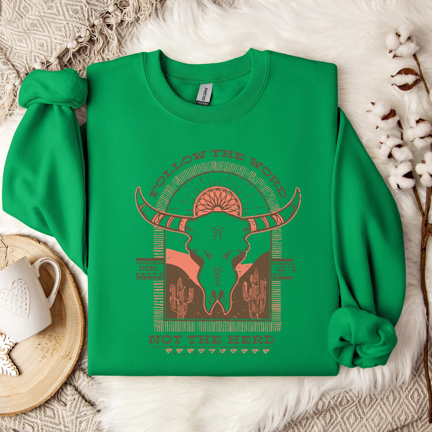 Follow The Word Not The Herd Rom 12.2 Sweatshirt