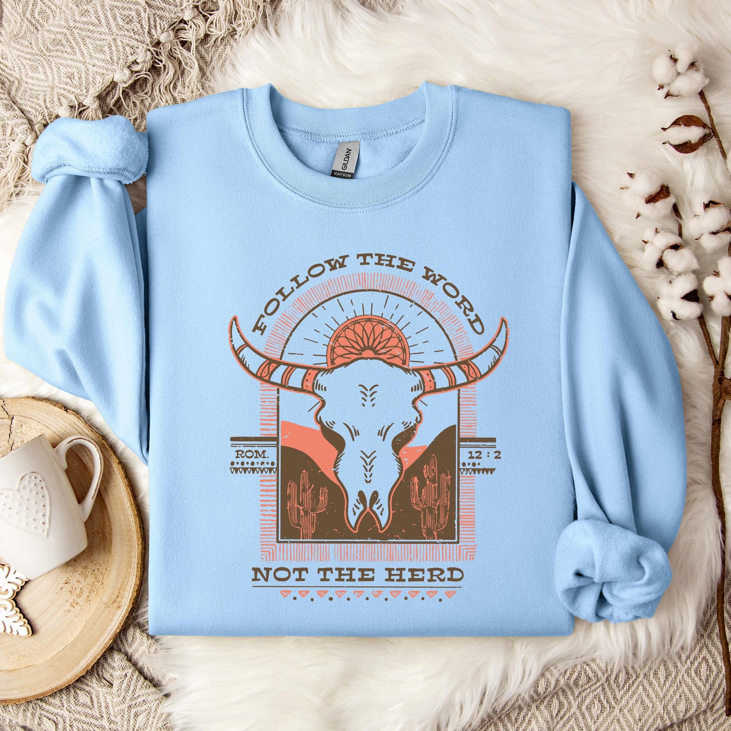 Follow The Word Not The Herd Rom 12.2 Sweatshirt