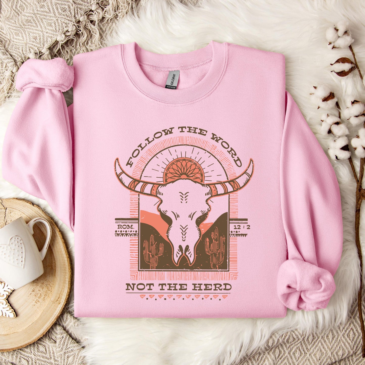 Follow The Word Not The Herd Rom 12.2 Sweatshirt