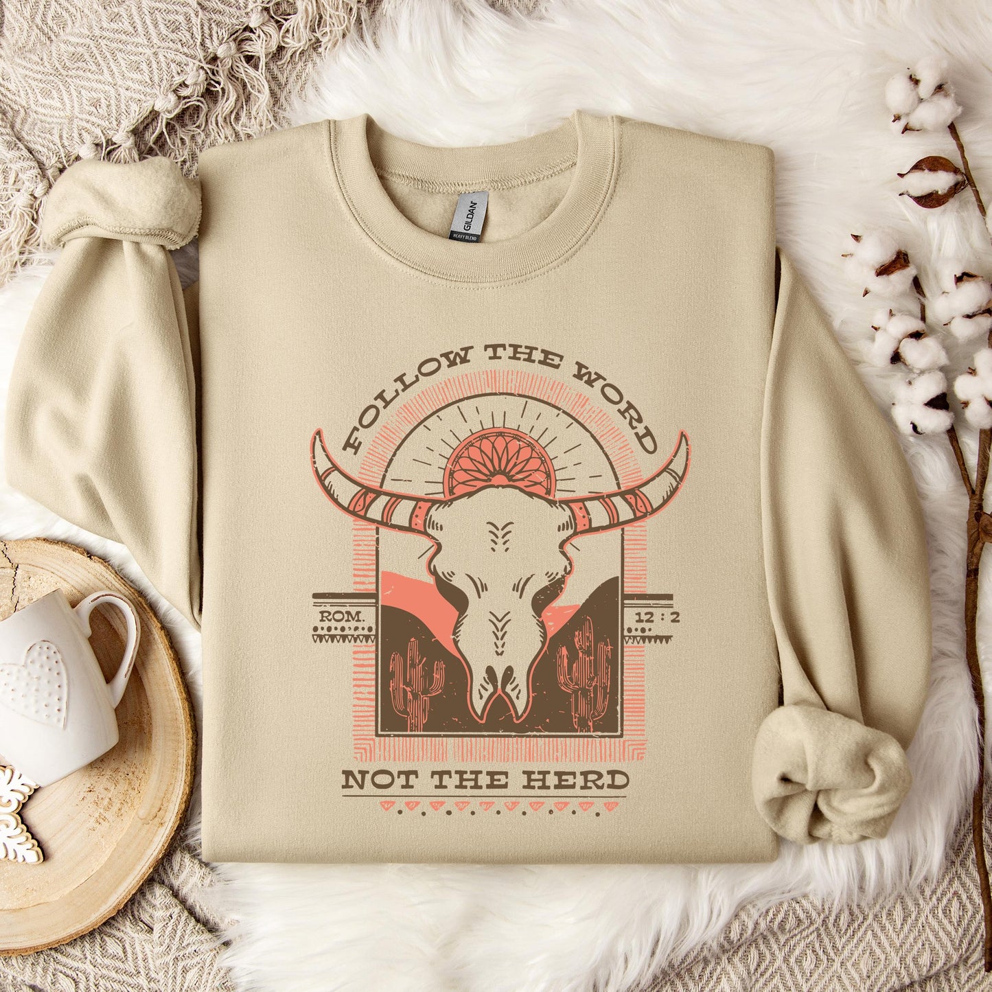 Follow The Word Not The Herd Rom 12.2 Sweatshirt