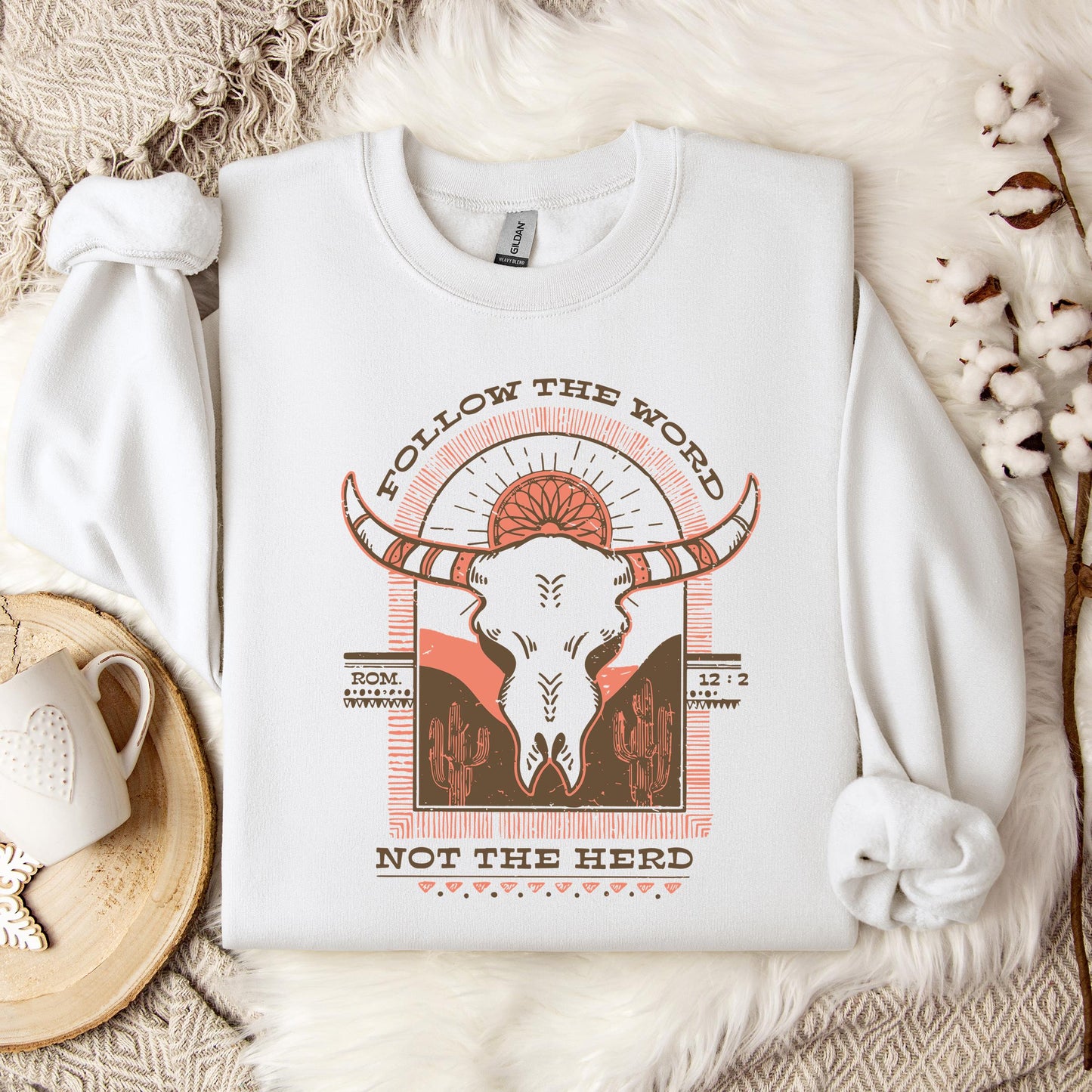 Follow The Word Not The Herd Rom 12.2 Sweatshirt