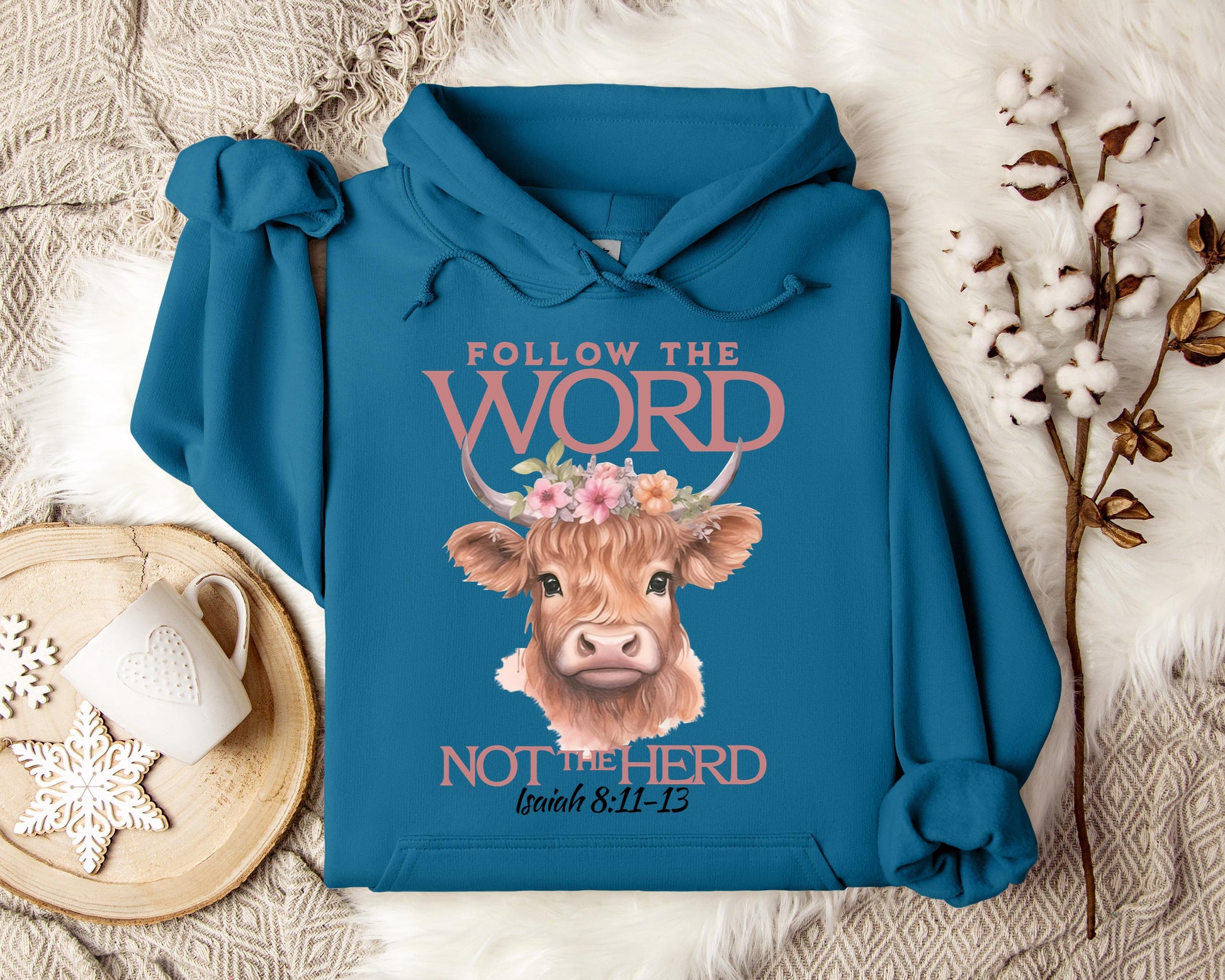 Folow The Word Not The Herd Isaiah 8.11-13 Hoodie