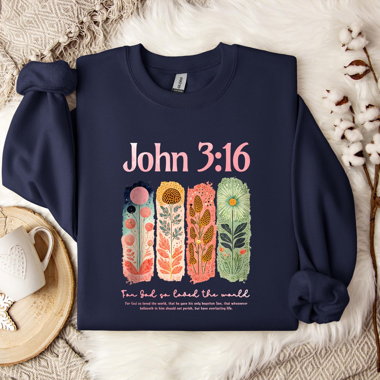 For God So Loved The World John 3.16 01 Sweatshirt