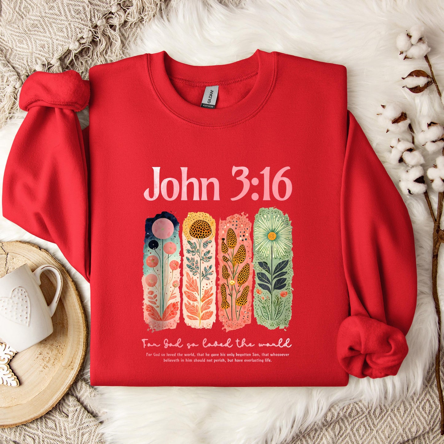 For God So Loved The World John 3.16 01 Sweatshirt