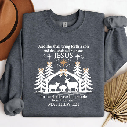 For He Shall Save His People From Their Sins Matthew 1.21 01