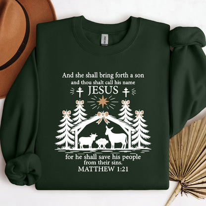 For He Shall Save His People From Their Sins Matthew 1.21 01