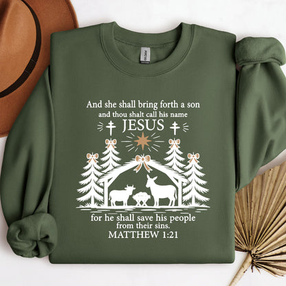 For He Shall Save His People From Their Sins Matthew 1.21 01