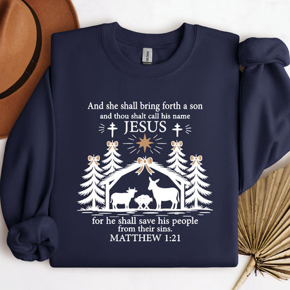 For He Shall Save His People From Their Sins Matthew 1.21 01