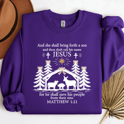 For He Shall Save His People From Their Sins Matthew 1.21 01