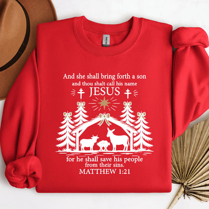 For He Shall Save His People From Their Sins Matthew 1.21 01