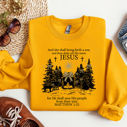 For He Shall Save His People From Their Sins Matthew 1.21 02