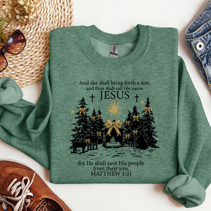 For He Shall Save His People From Their Sins Matthew 1.21 02