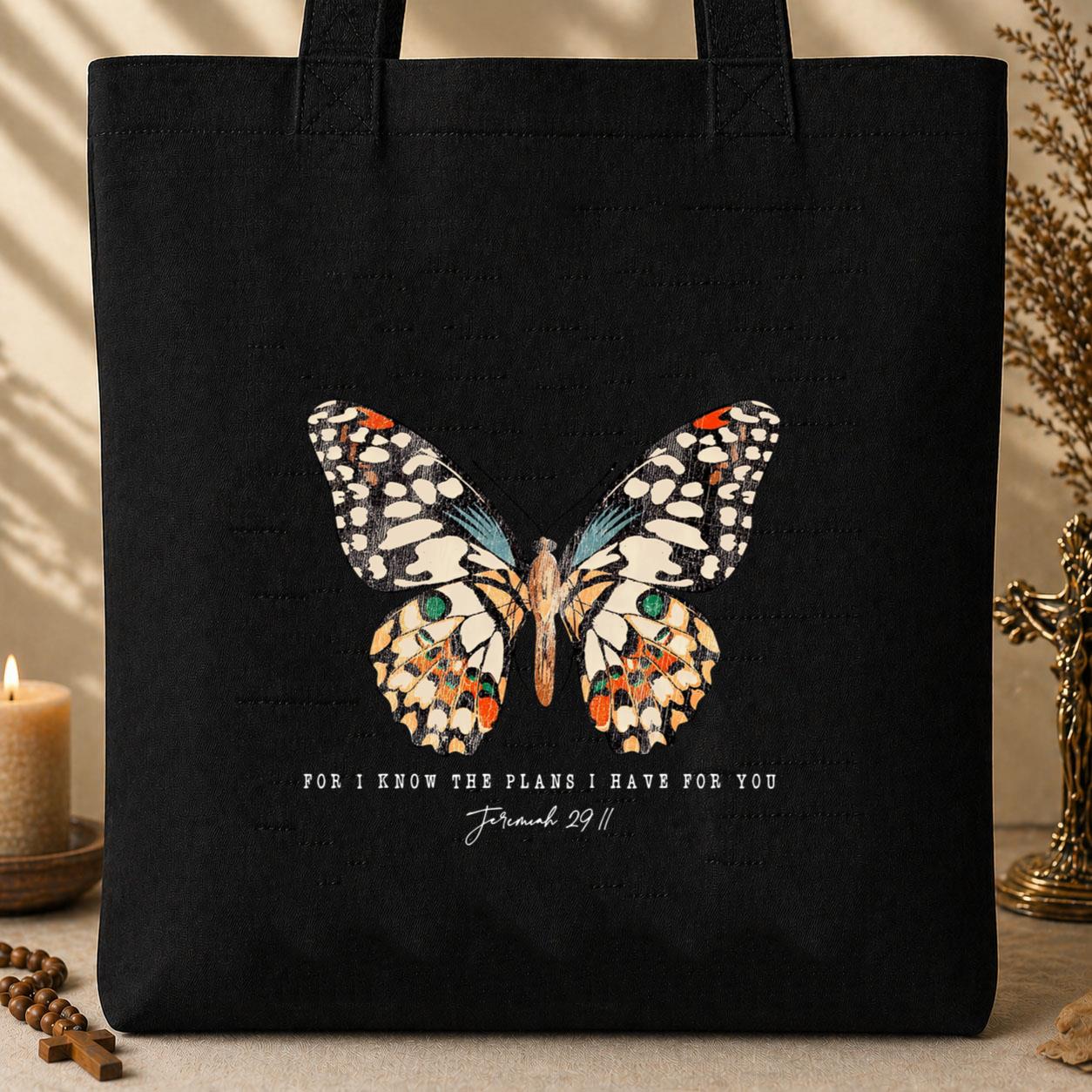 For I Know The Plans I Have For You Jeremiah 29.11 Tote Bag