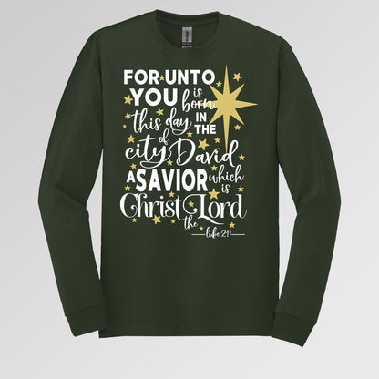 For Unto You Is Born This Day In The City Of David A Savior Which Is Christ The Lord Luke 2.11 01
