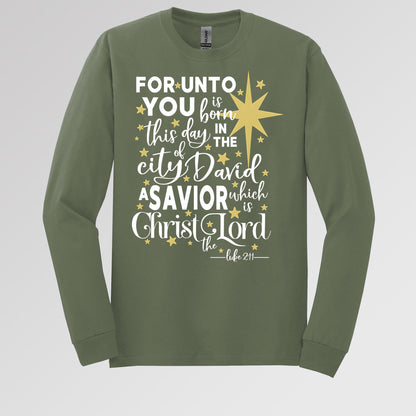 For Unto You Is Born This Day In The City Of David A Savior Which Is Christ The Lord Luke 2.11 01