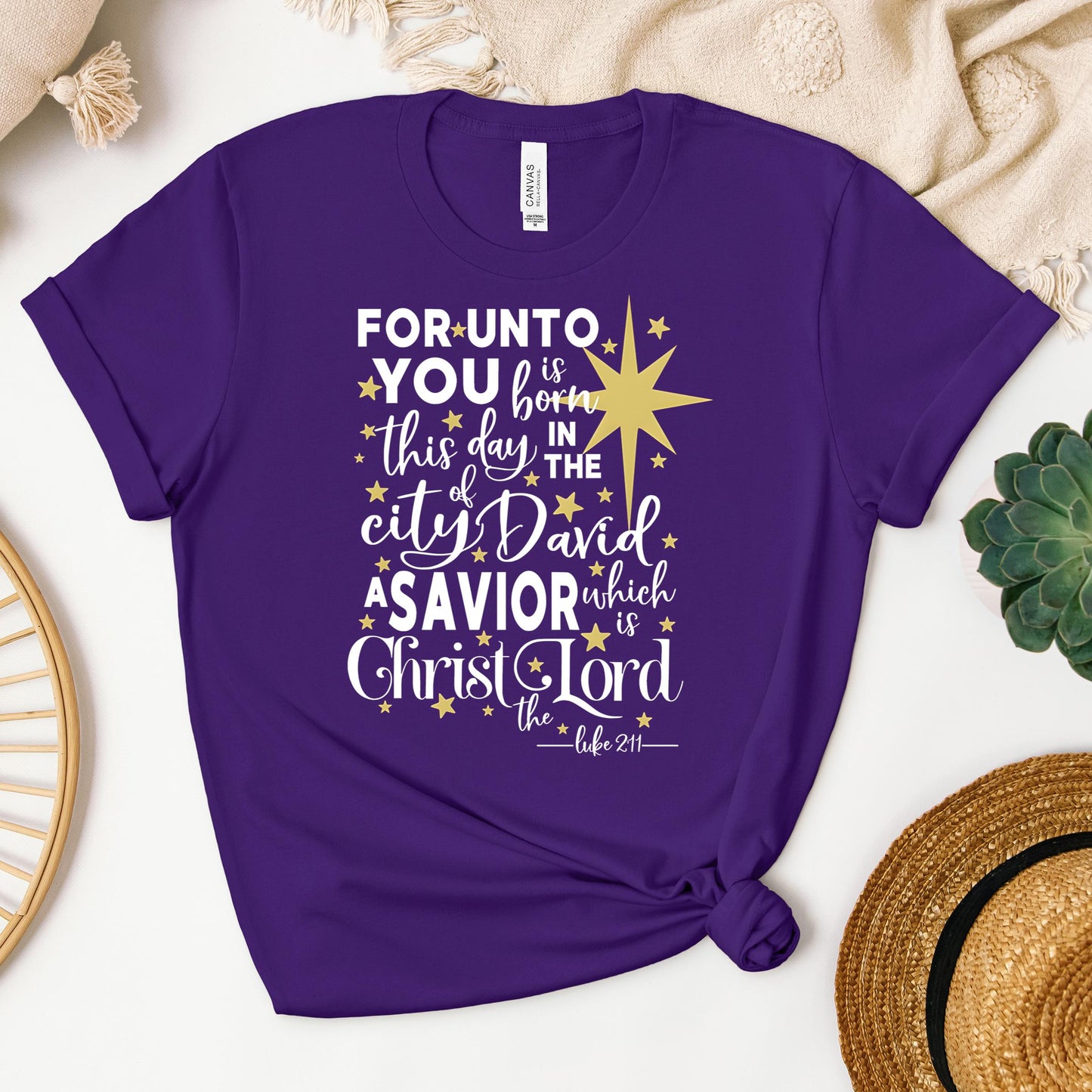 For Unto You Is Born This Day In The City Of David A Savior Which Is Christ The Lord Luke 2.11 01