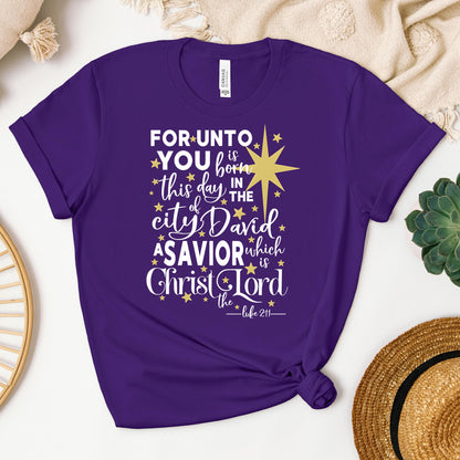 For Unto You Is Born This Day In The City Of David A Savior Which Is Christ The Lord Luke 2.11 01