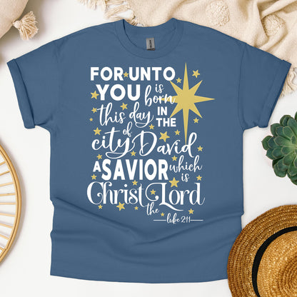 For Unto You Is Born This Day In The City Of David A Savior Which Is Christ The Lord Luke 2.11 01