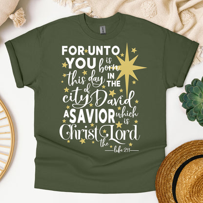 For Unto You Is Born This Day In The City Of David A Savior Which Is Christ The Lord Luke 2.11 01