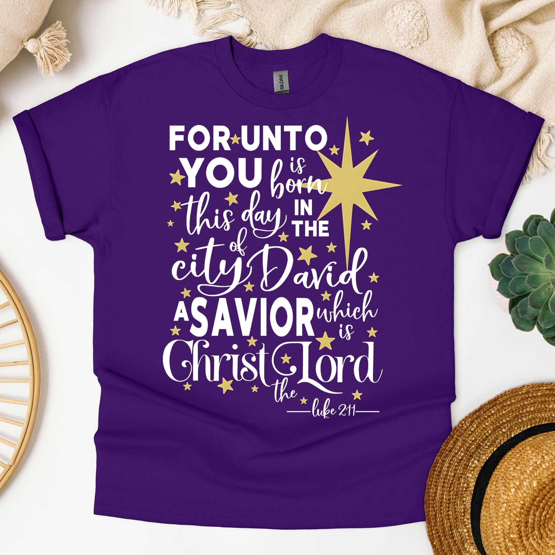 For Unto You Is Born This Day In The City Of David A Savior Which Is Christ The Lord Luke 2.11 01