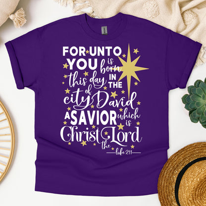 For Unto You Is Born This Day In The City Of David A Savior Which Is Christ The Lord Luke 2.11 01