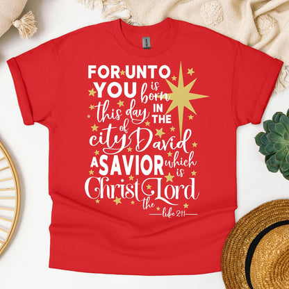 For Unto You Is Born This Day In The City Of David A Savior Which Is Christ The Lord Luke 2.11 01