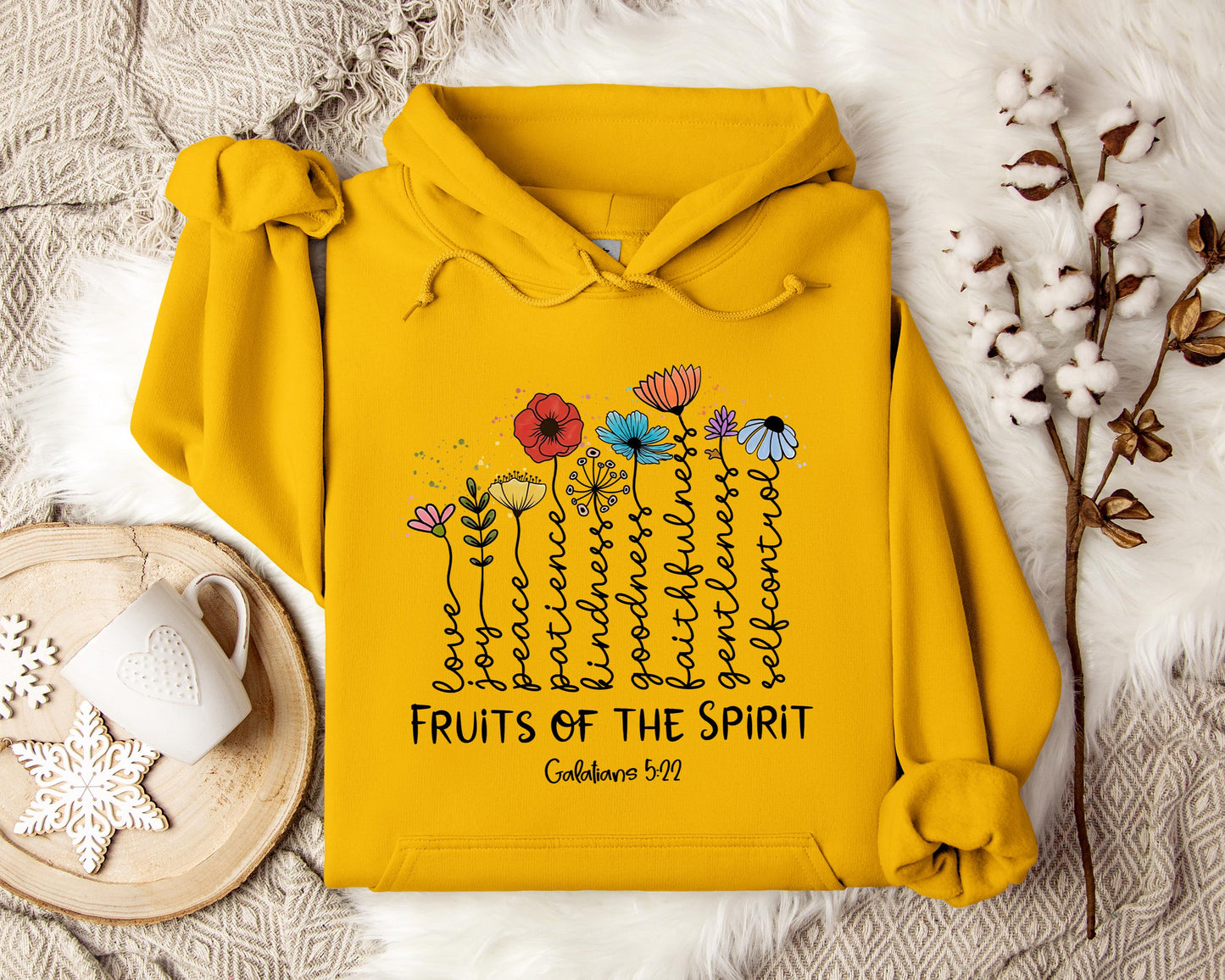 Fruits Of The Spirit Galatians 5.22 Hoodie