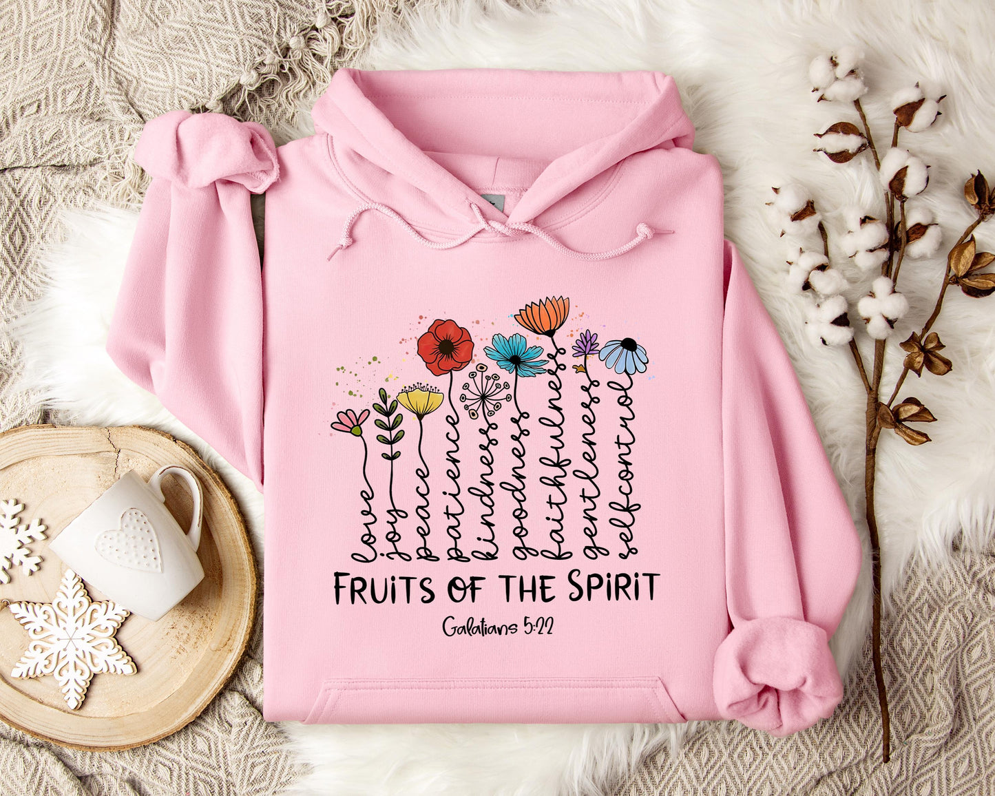 Fruits Of The Spirit Galatians 5.22 Hoodie