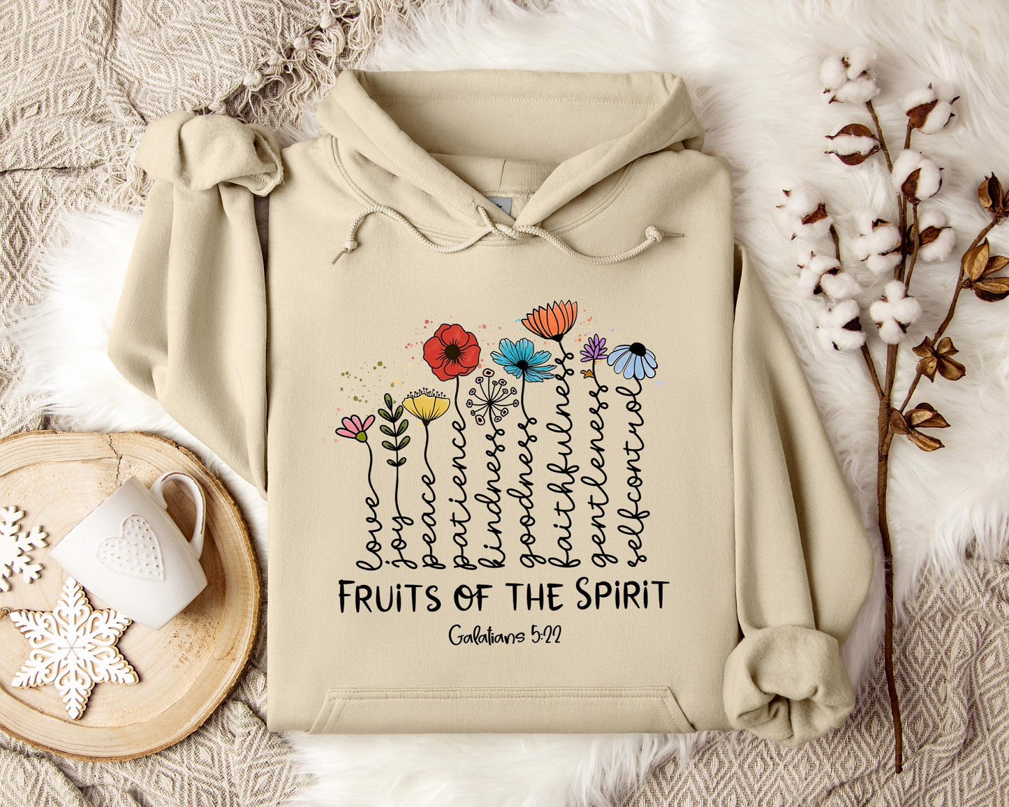Fruits Of The Spirit Galatians 5.22 Hoodie