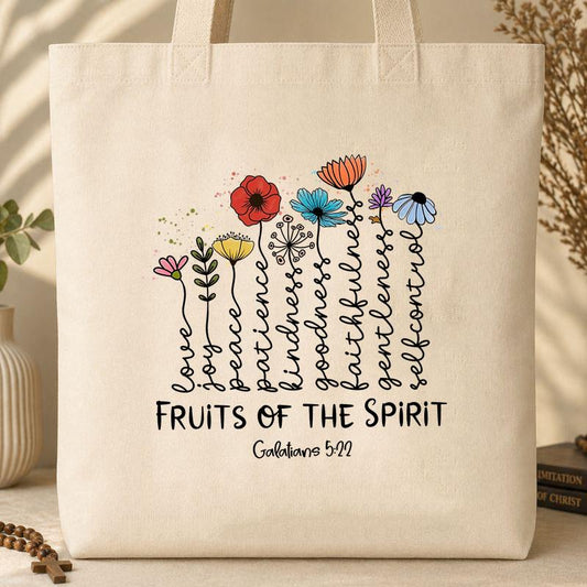 Fruits Of The Spirit Galatians 5.22 Tote Bag