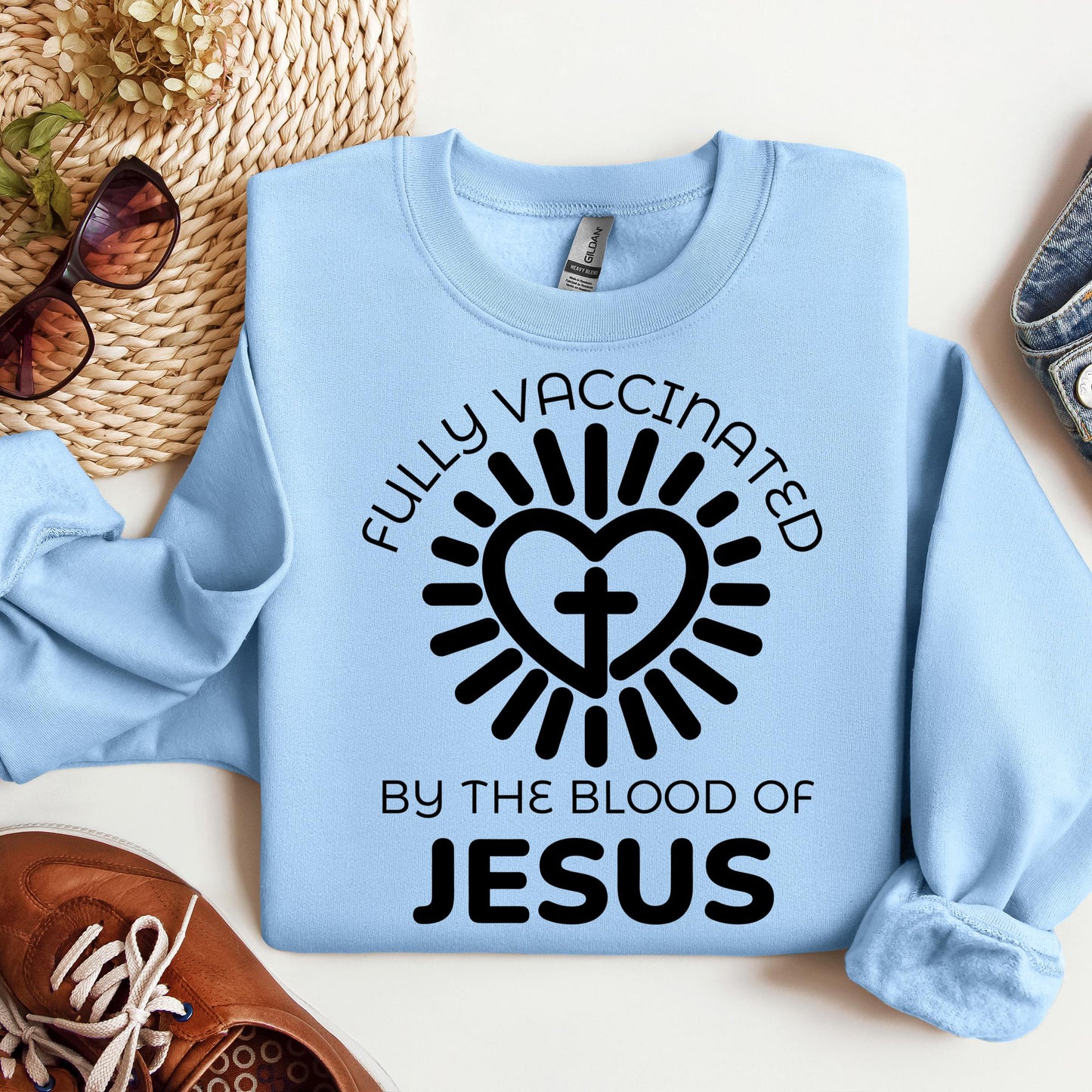 Fully Vaccinated ByThe Blood Of Jesus 01