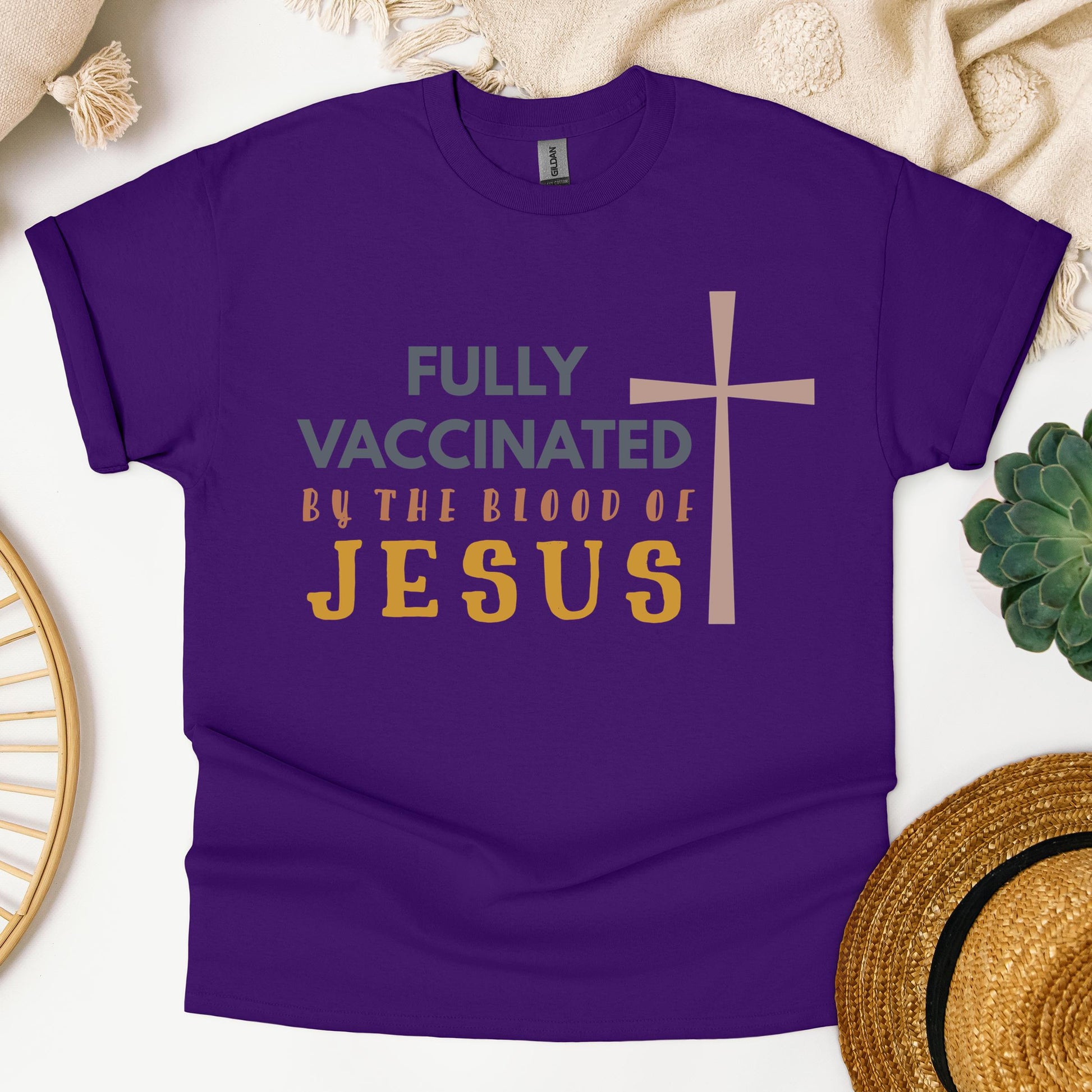 Fully Vaccinated ByThe Blood Of Jesus 02