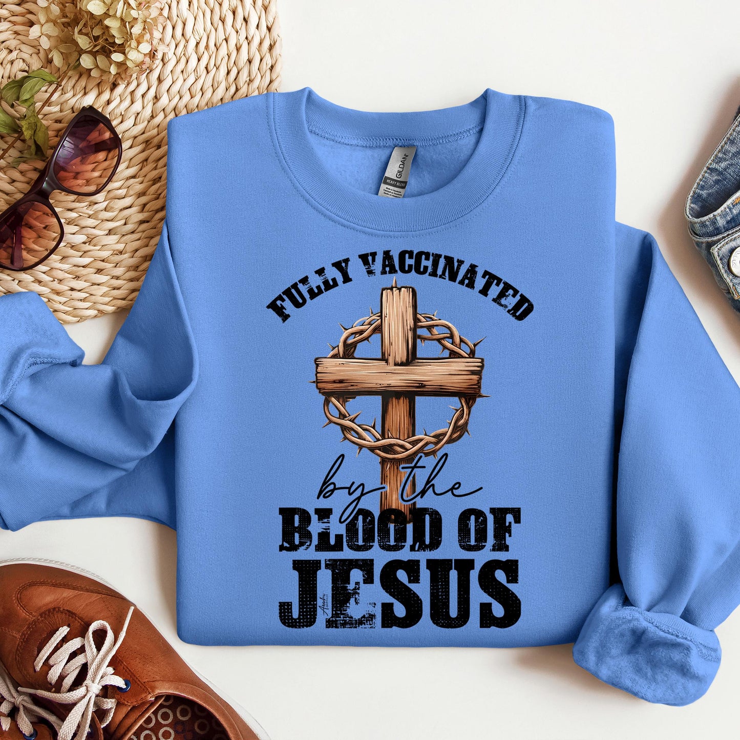 Fully Vaccinated ByThe Blood Of Jesus 03