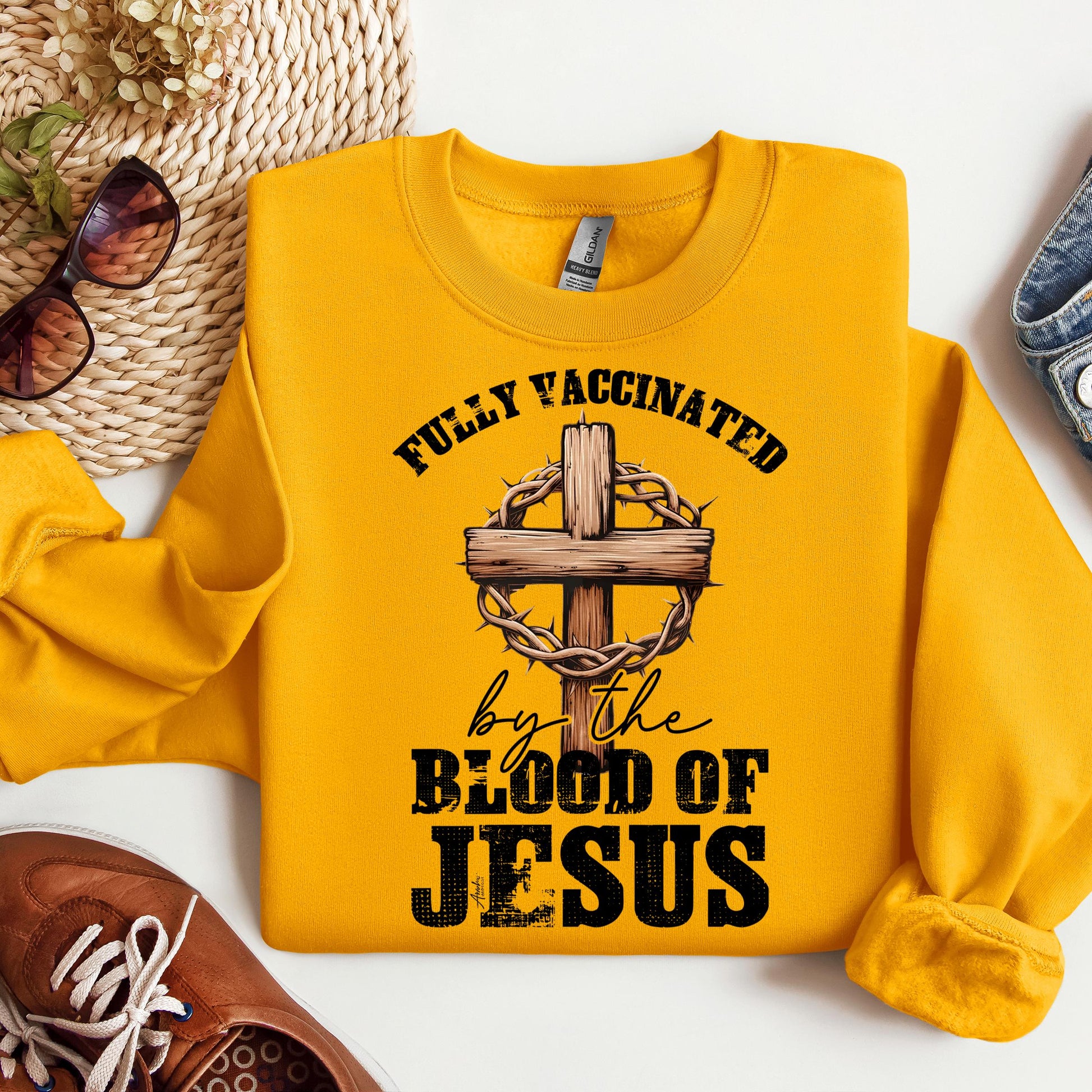 Fully Vaccinated ByThe Blood Of Jesus 03