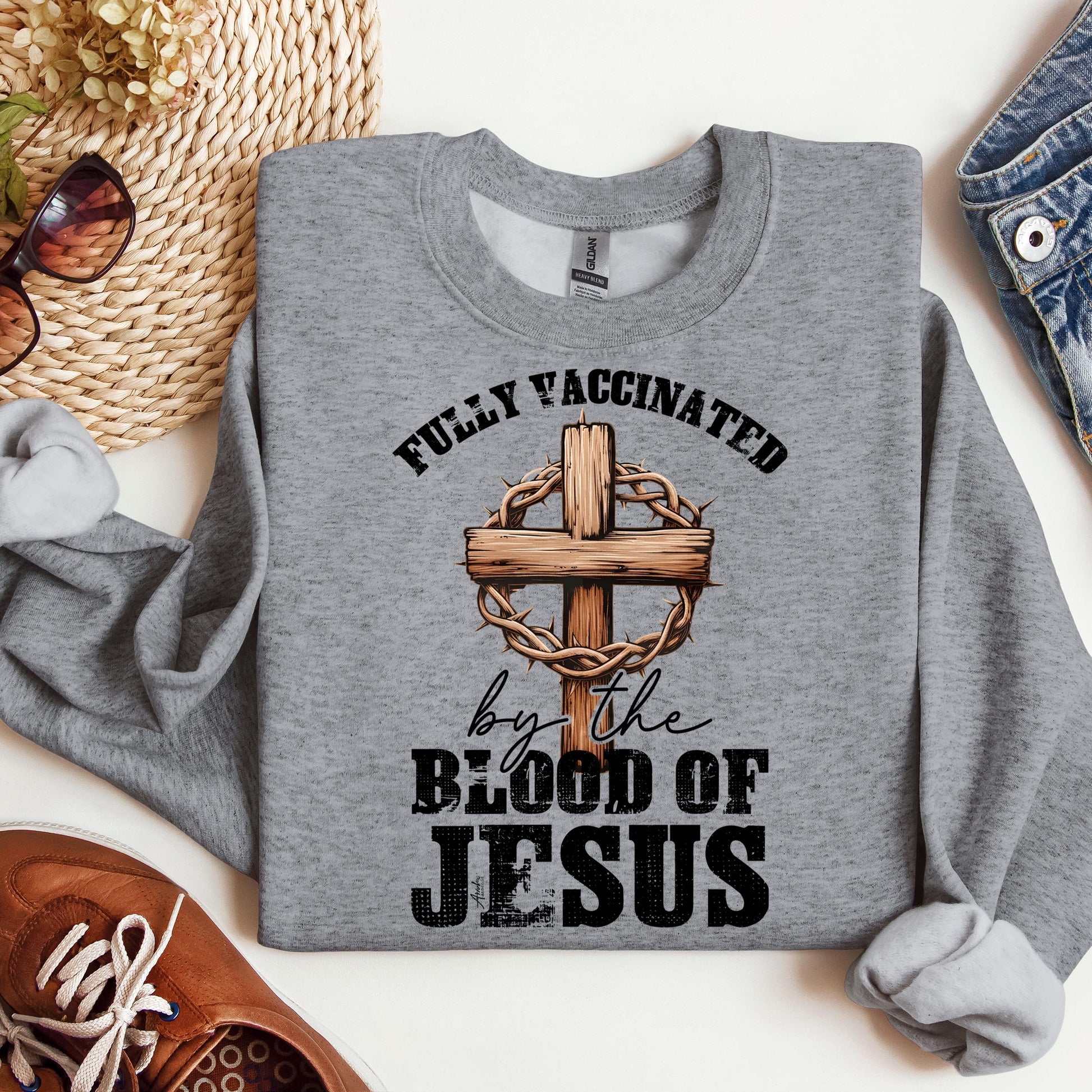 Fully Vaccinated ByThe Blood Of Jesus 03