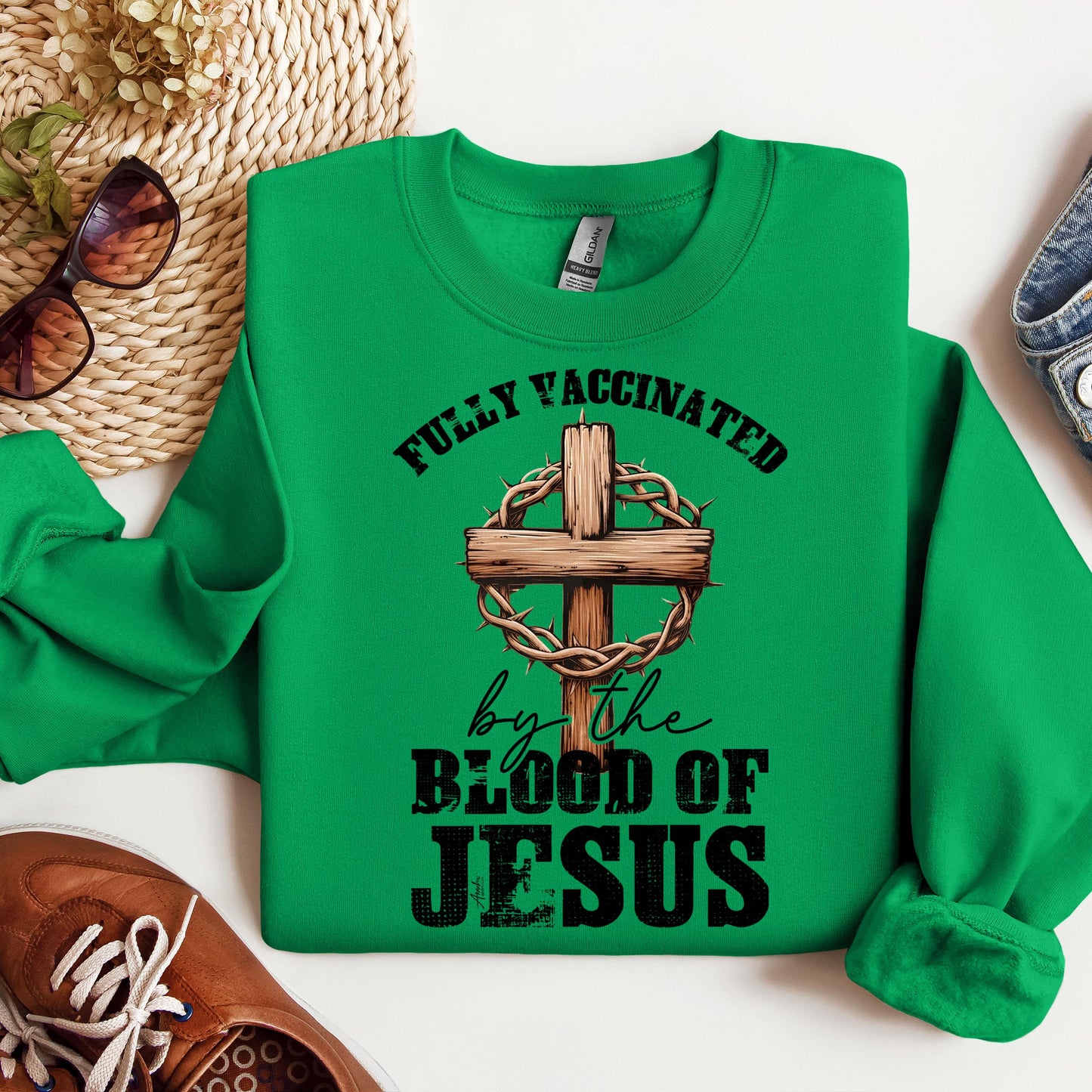 Fully Vaccinated ByThe Blood Of Jesus 03