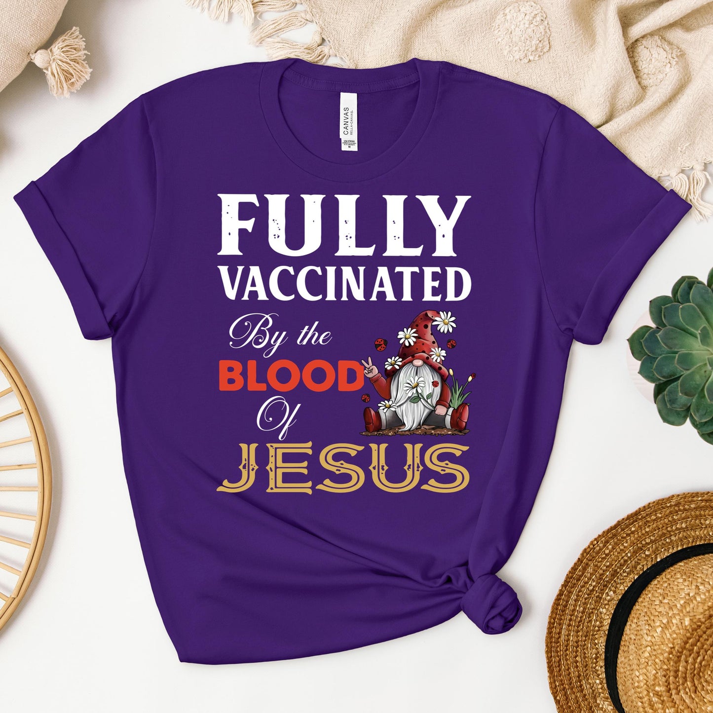 Fully Vaccinated ByThe Blood Of Jesus 04