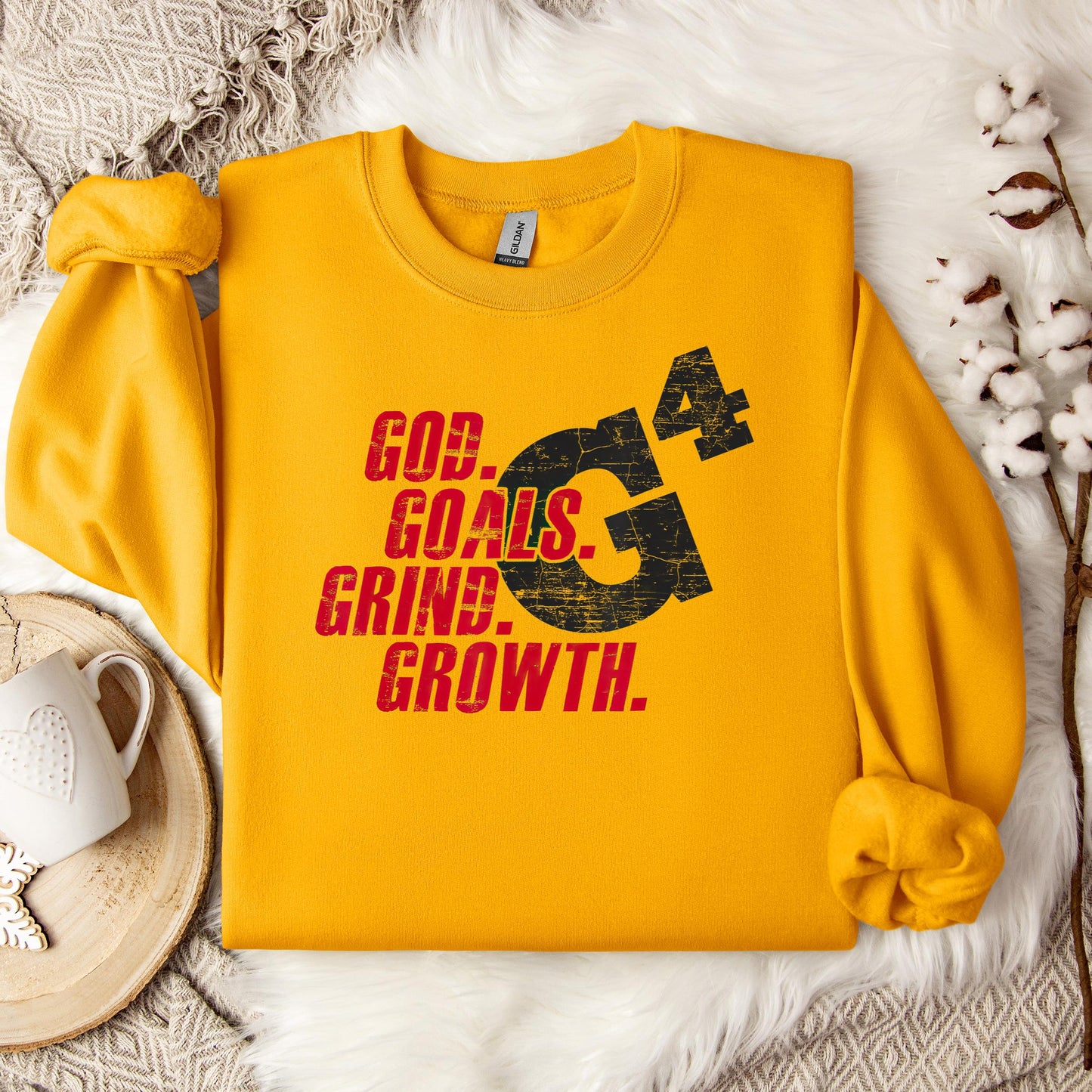 G4 God Goals Grind Growth 02 Sweatshirt