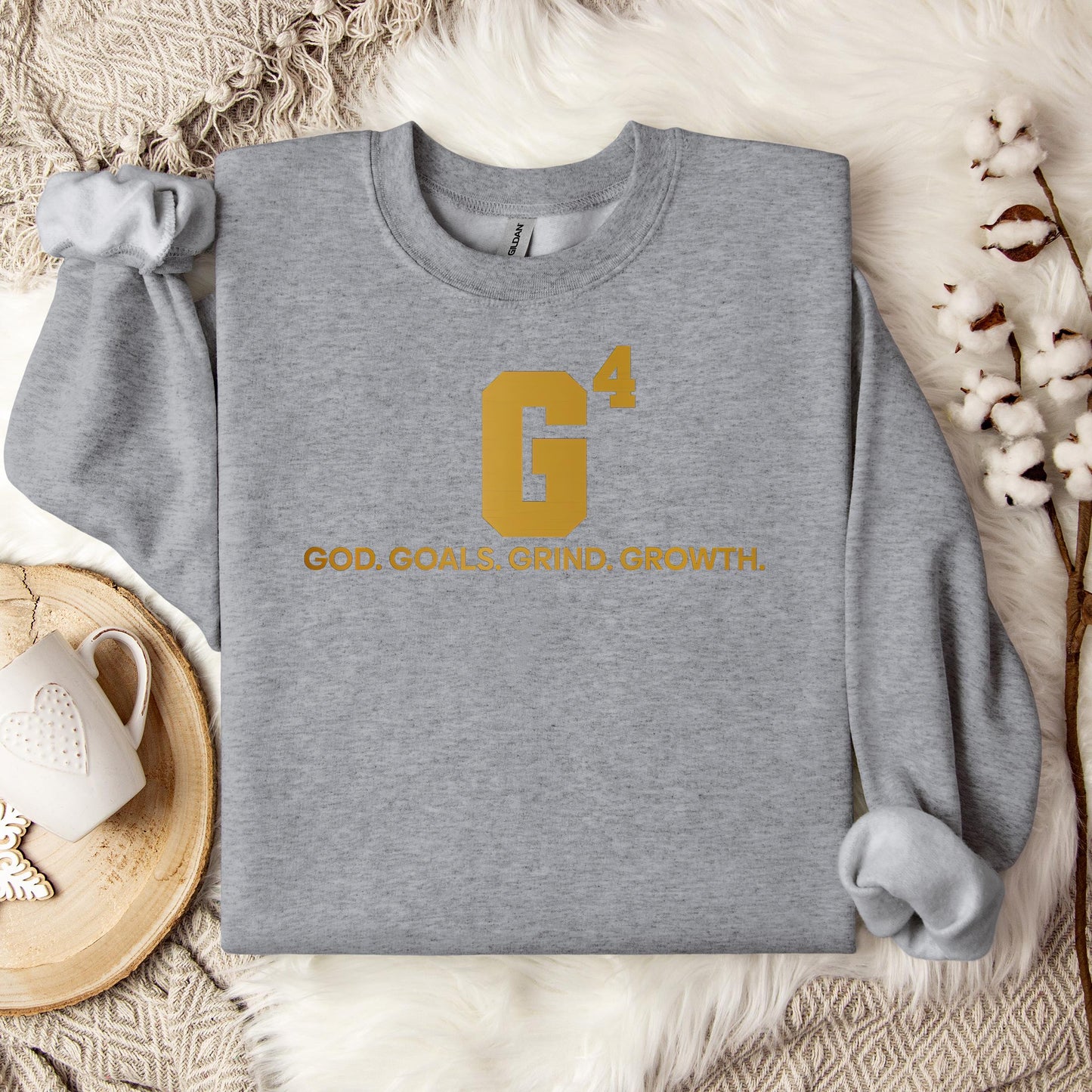 G4 God Goals Grind Growth 04 Sweatshirt